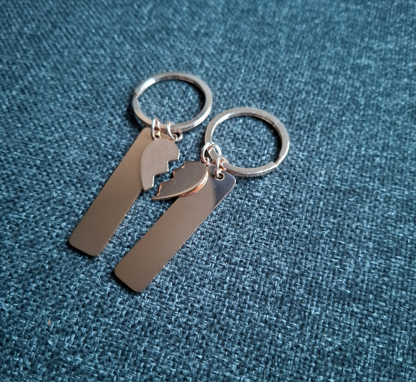 FélSzív páros kulcstartó