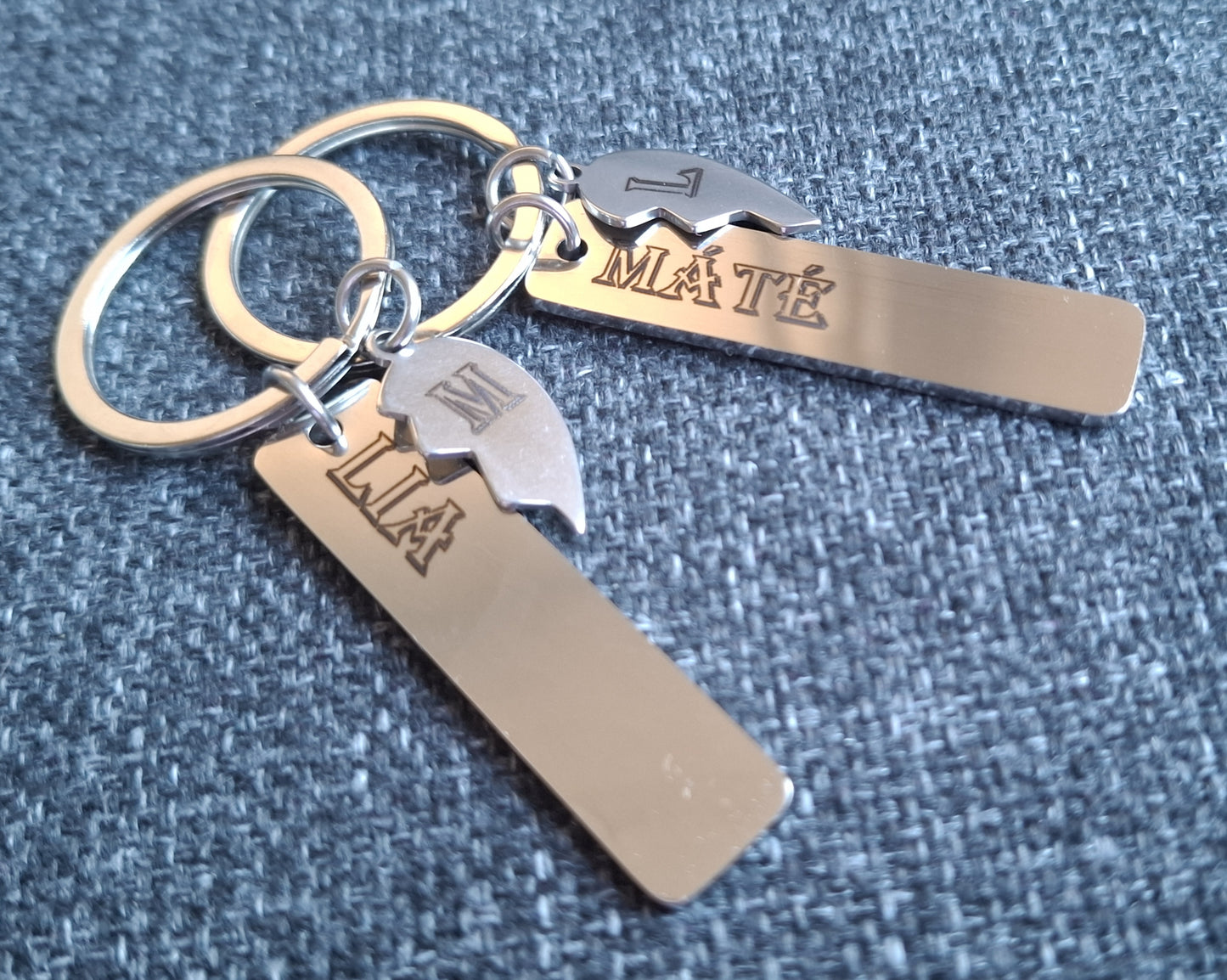 FélSzív páros kulcstartó